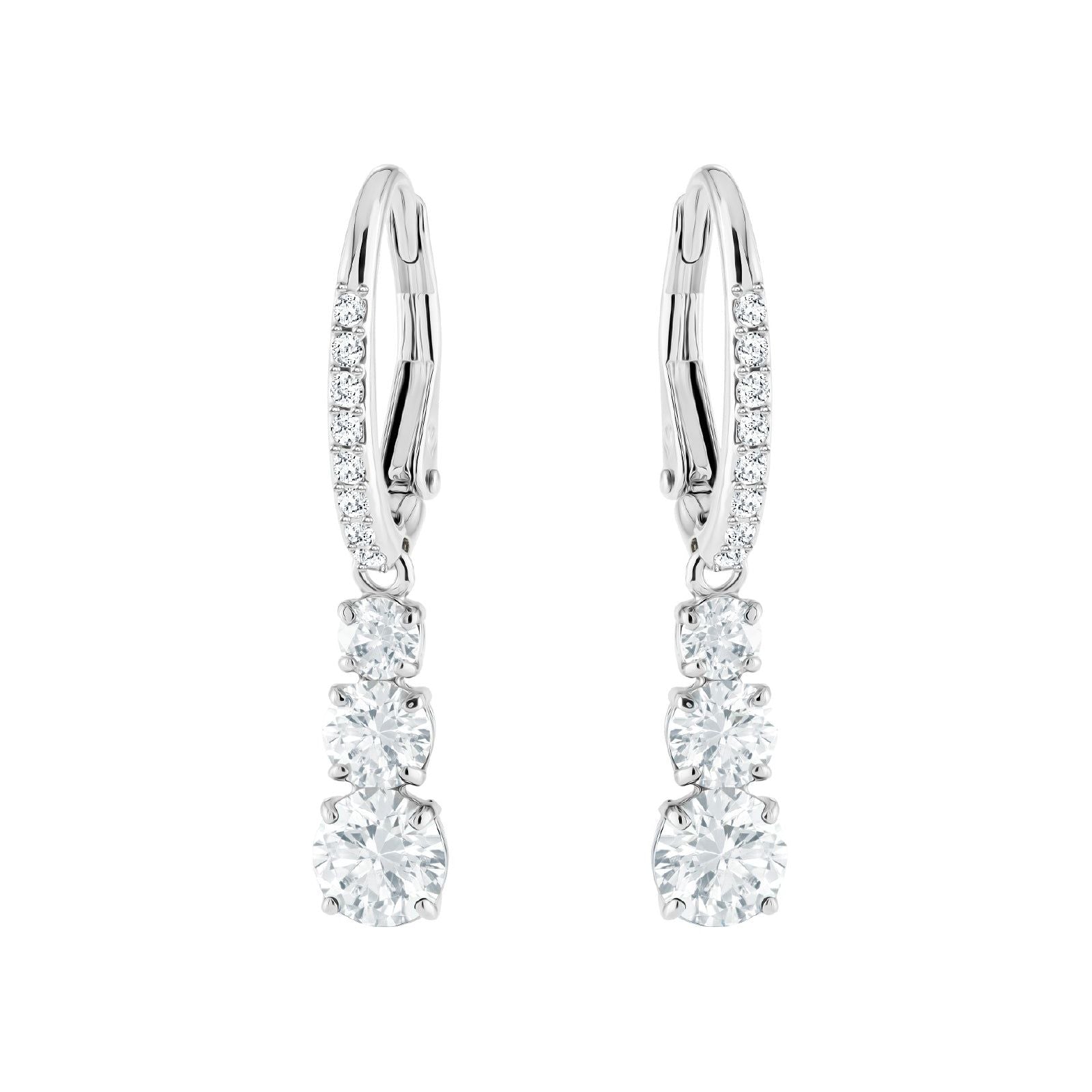 Orecchini Swarovski Attract Trilogy da donna