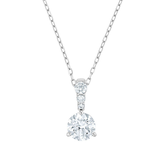 Collana Swarovski Solitaire da donna