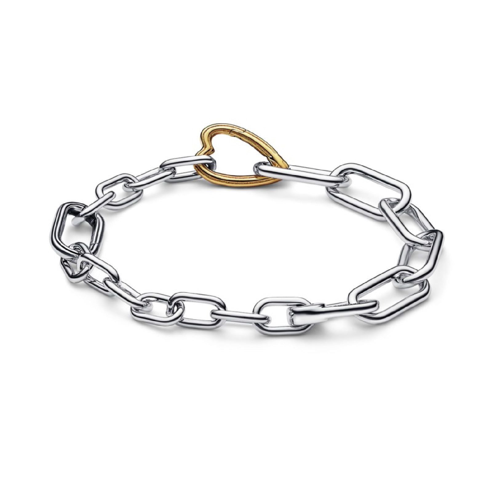 Bracciale Maglia Link con Connector a Cuore Pandora ME 562527C00-2