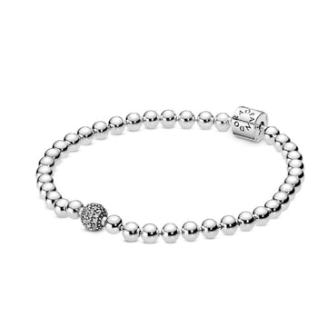 Bracciale Sfere Luminose e Pavè Purely Pandora 598342CZ-1