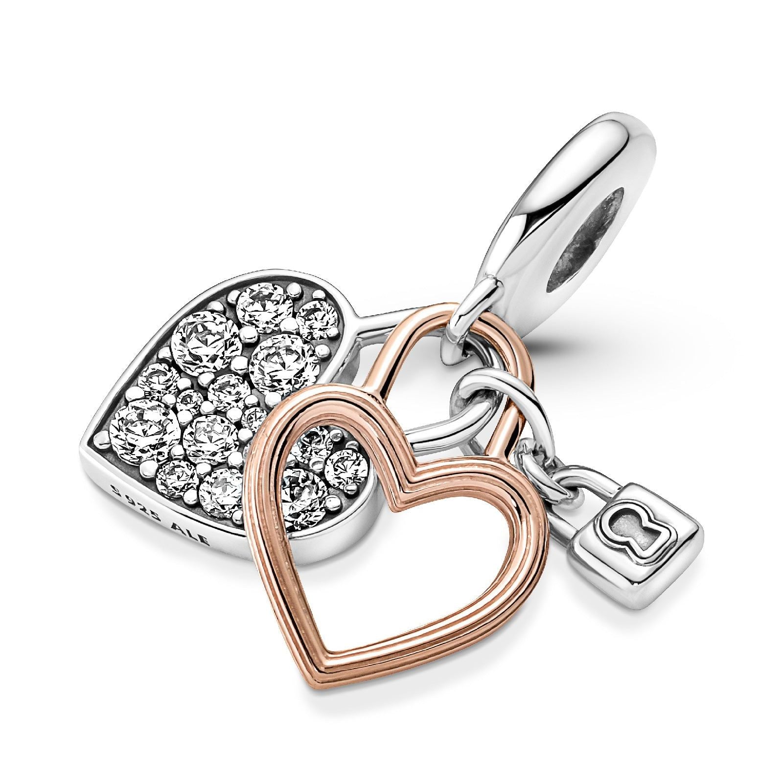 Charm Pendente Lucchetto "Together Always" 780087C01-4