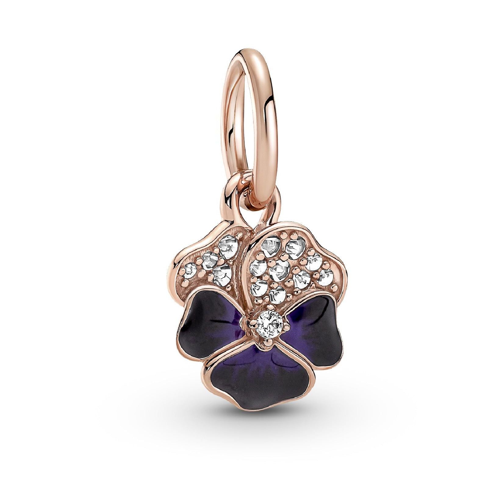 Charm Pendente Viola del Pensiero Luminosa 780776C01-1