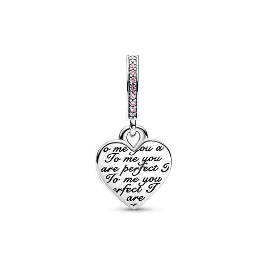 Charm Pendente Cuore Infinito Mamma Sei Perfetta 782641C01-2