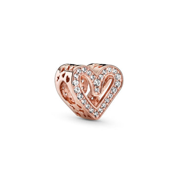 Charm con cuore scintillante 788692C01-1