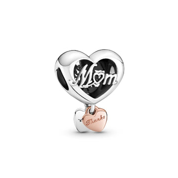 Charm a cuore Thank You Mum 789372C00-1