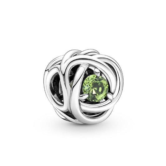 Charm Cerchio Eterno Verde Agosto 790065C03-1