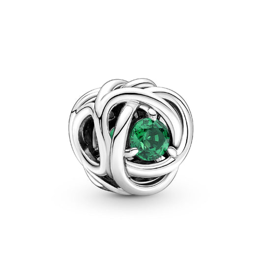 Charm Cerchio Eterno Verde Scuro Maggio 790065C08-1