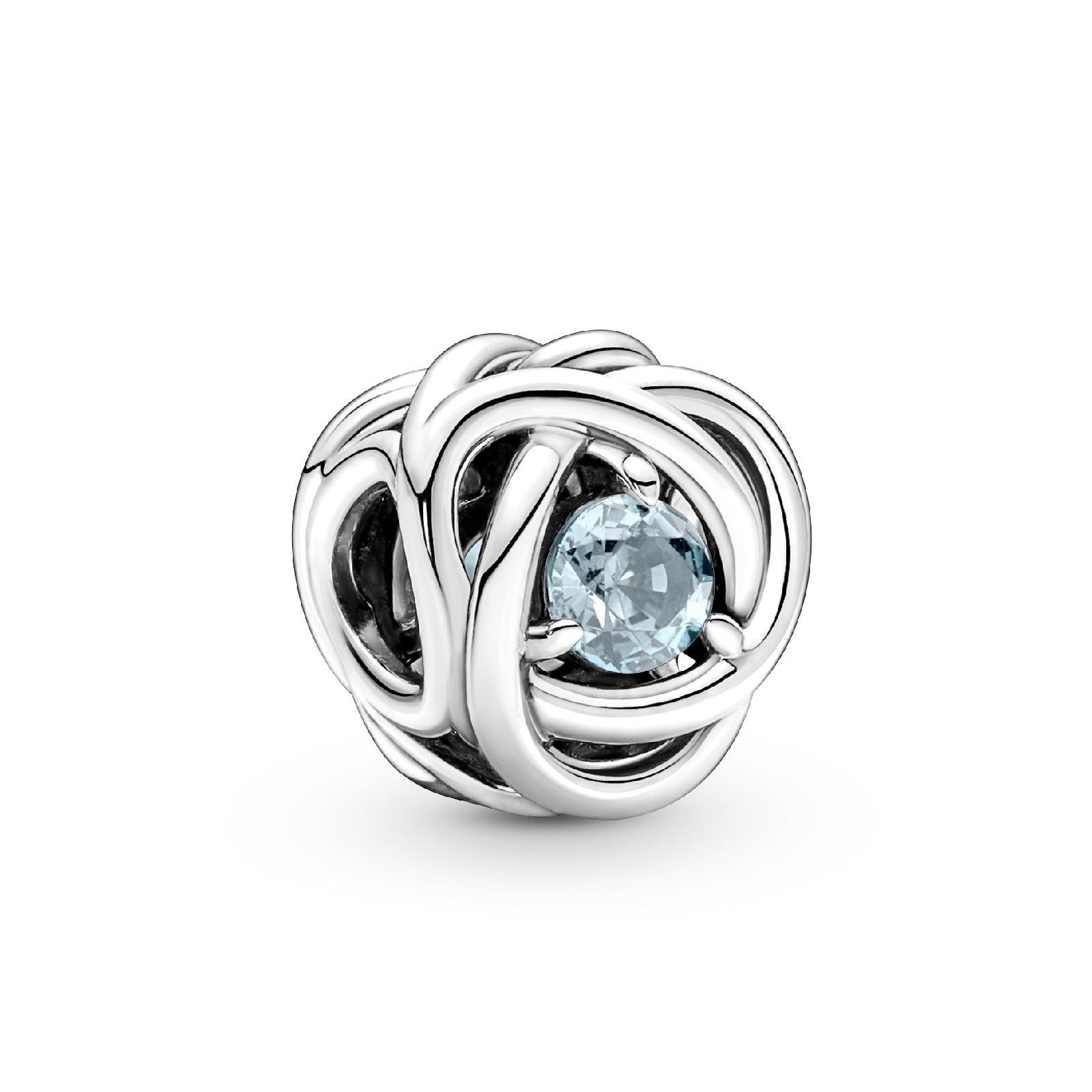 Charm Cerchio Eterno Azzurro Marzo 790065C09-1