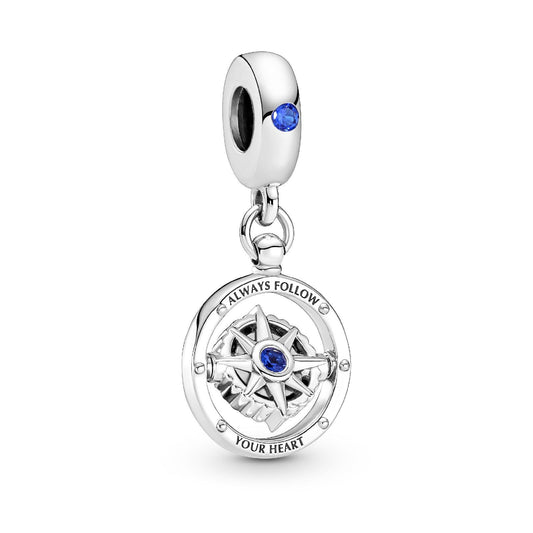 Charm Pendente Bussola "Always Follow Yout Heart" 790099C01-1