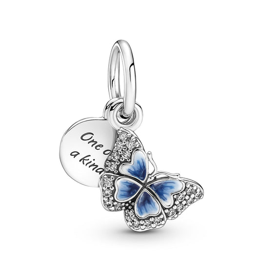 Charm Pendente Farfalla Blu 790757C01-1