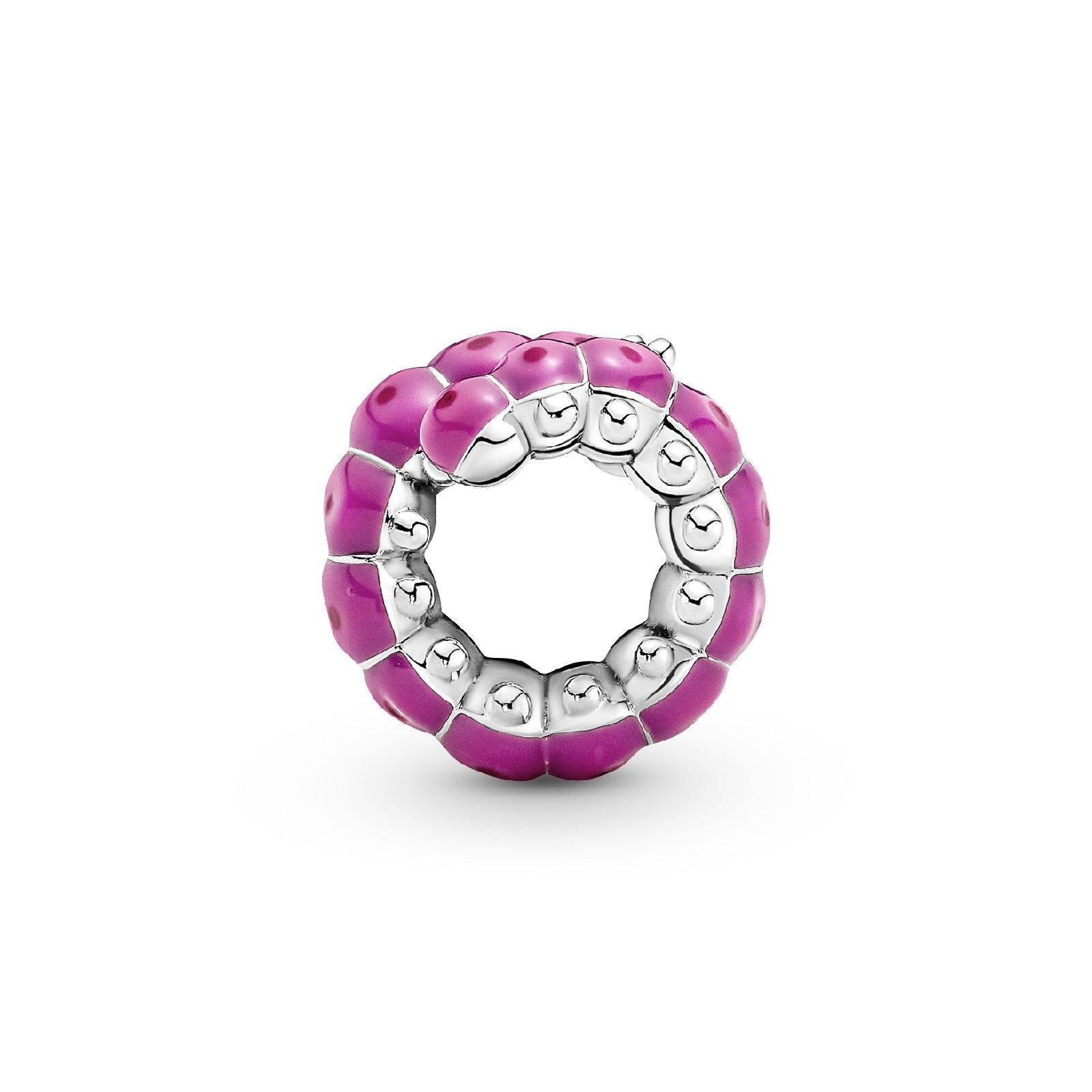 Charm Bruco Rosa 790762C01-3