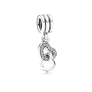 Charm pendente Cuori intrecciati 791242CZ-1