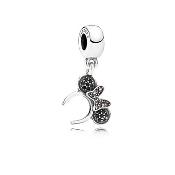 Disney, Charm pendente Cerchietto di Minnie con pavé 791562NCK-1