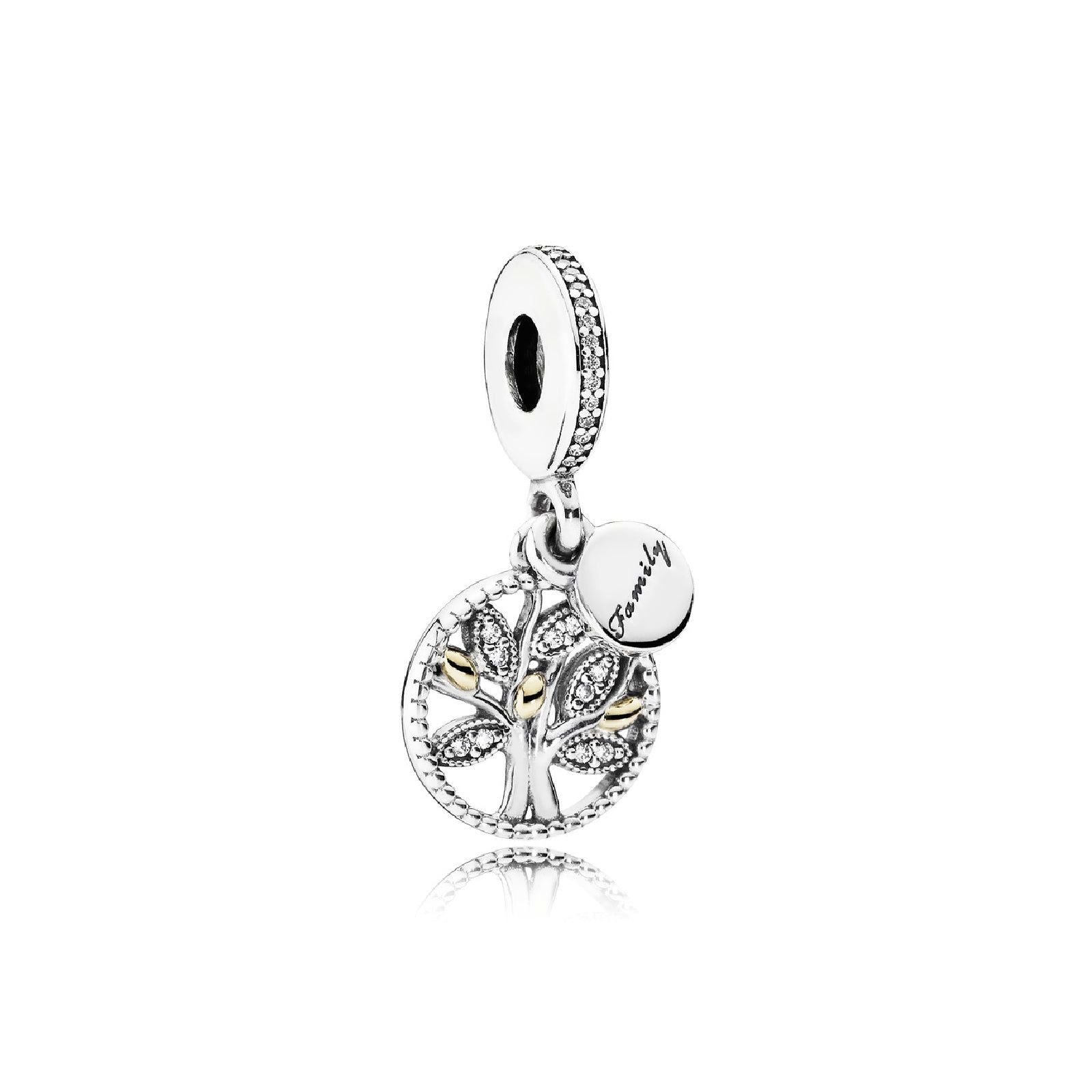 Charm pendente albero della famiglia scintillante 791728CZ-1