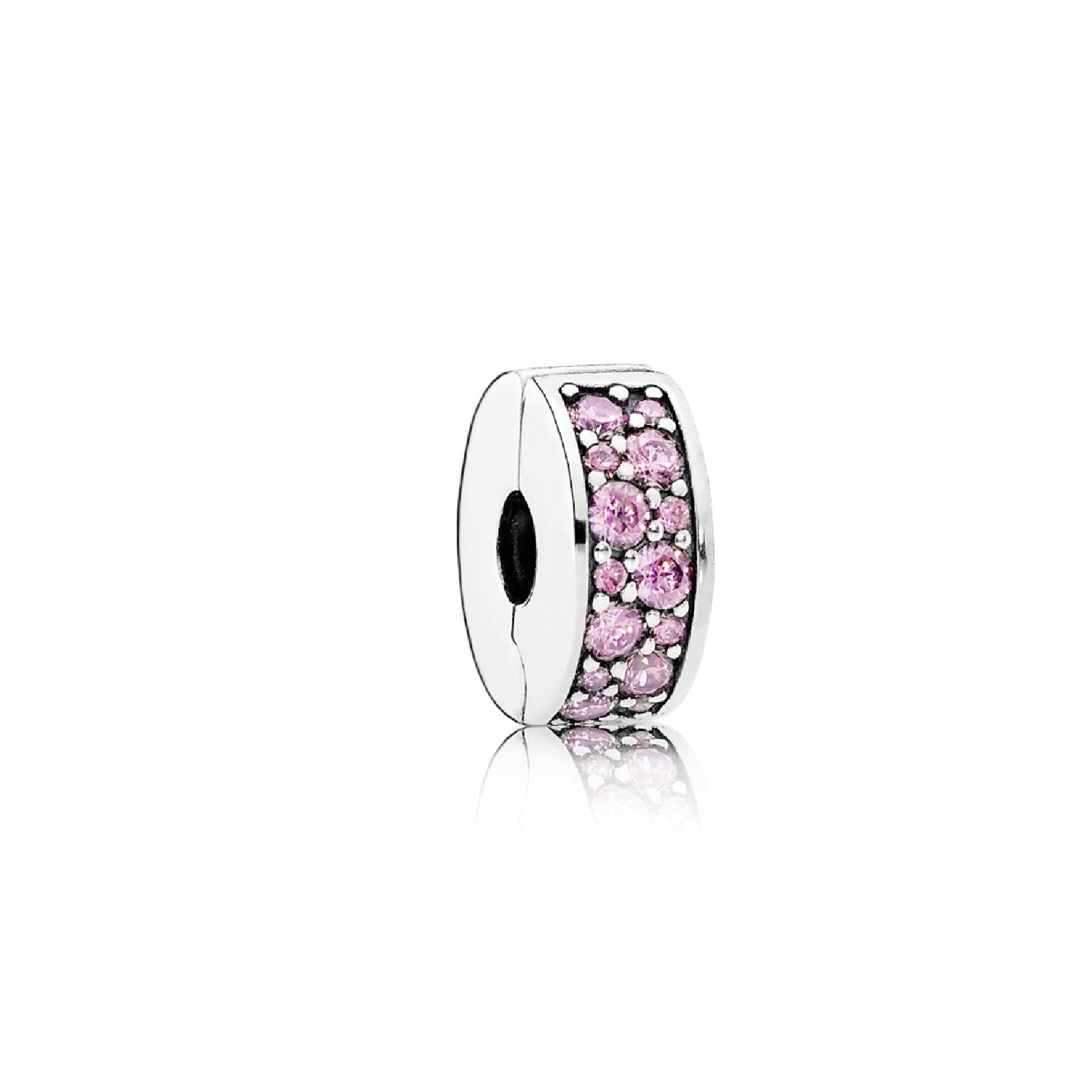 Clip con pavé rosa 791817PCZ-1