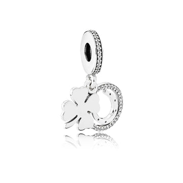 Charm pendente Quadrifoglio portafortuna 792089CZ-1