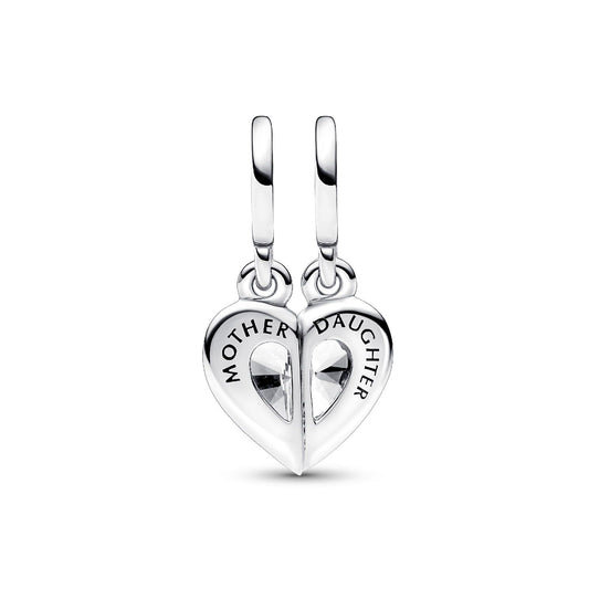 Charm Pendente Cuore Mamma e Figlia Divisibile 792643C01-2