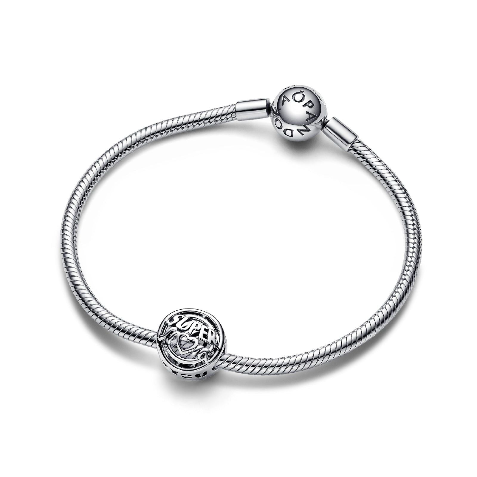 Charm Openwork "Super Mom" 792644C00-3