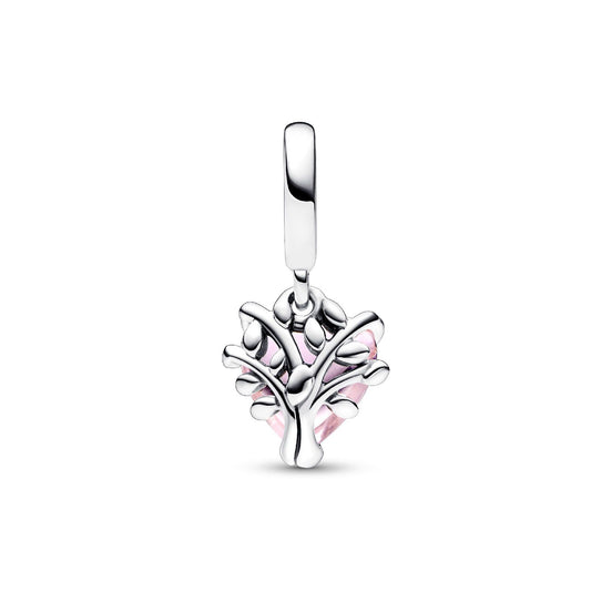 Charm Pendente Albero della Famiglia Rosa 792654C01-2