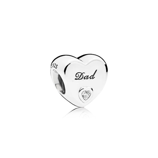 Charm a cuore Papà 796458CZ-1