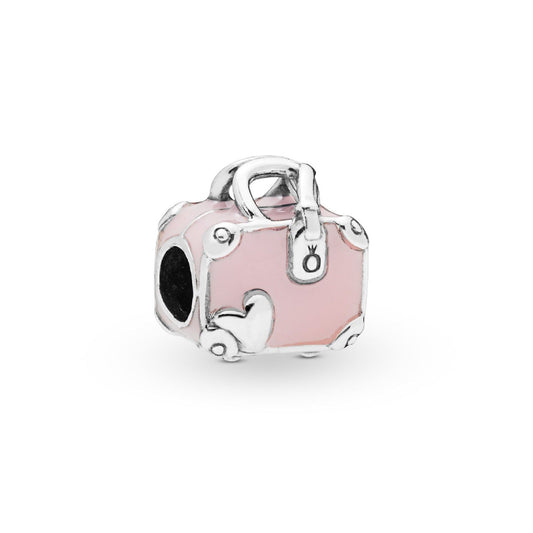 Charm Valigia rosa 798063EN124-1