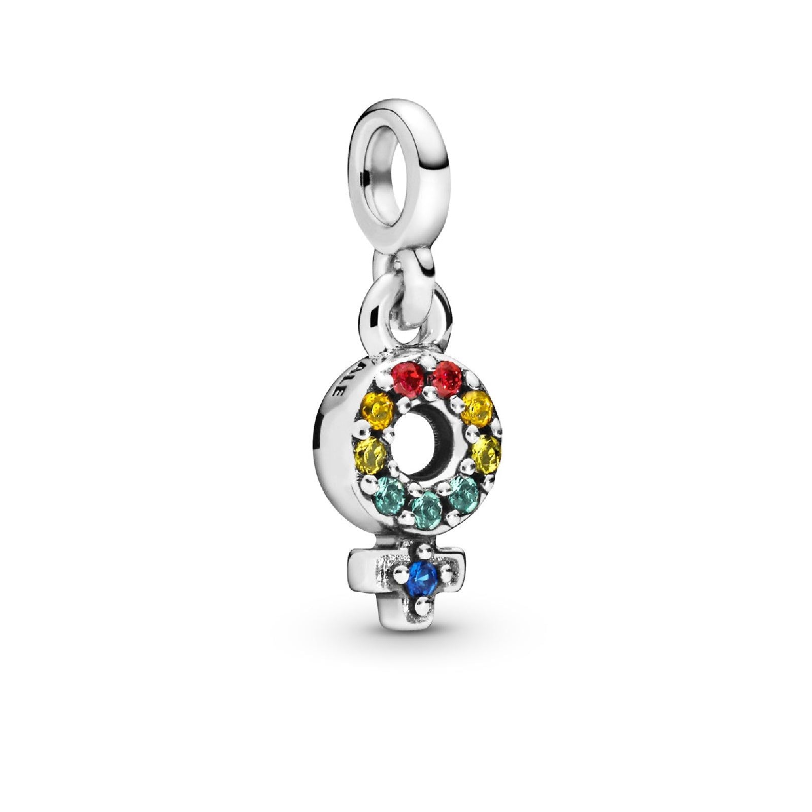 Mini Charm pendente Il mio orgoglio di donna 798382NRGMX-1