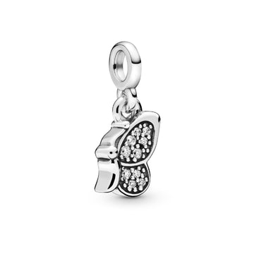 Mini Charm pendente La mia farfalla 798392CZ-1