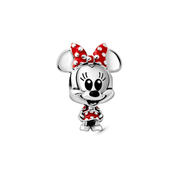 Disney, Charm Minnie con abito e fiocco a pois 798880C02-1