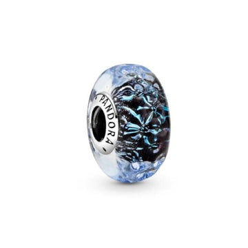 Charm Oceano in vetro di Murano blu scuro 798938C00-1