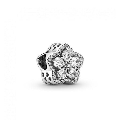 Charm Fiocco di neve con pavé scintillante 799224C01-1