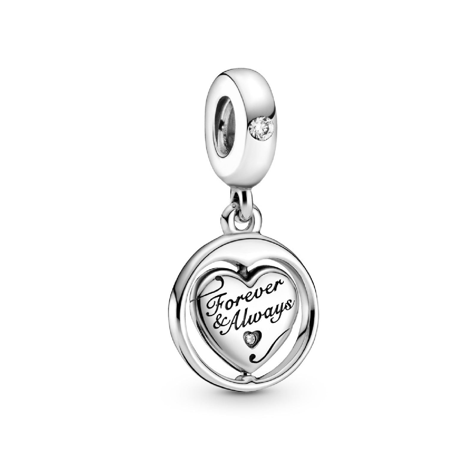 Charm pendente girevole Anima gemella Forever & Always 799266C01-1