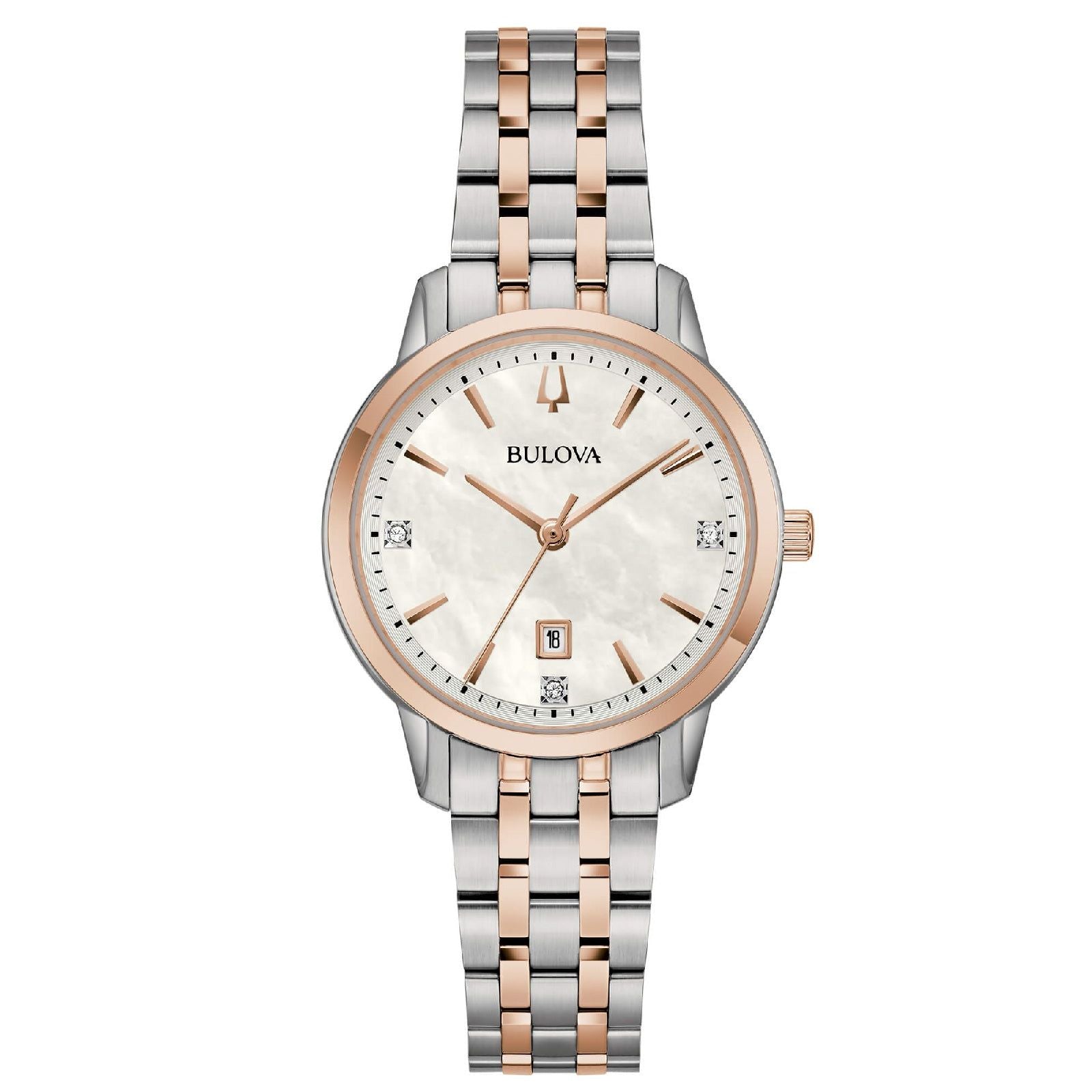 Orologio solo tempo Bulova Sutton Diamond da donna 98P213-1