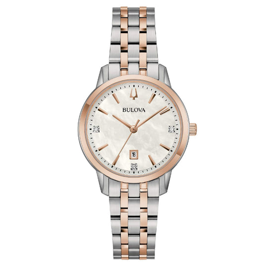 Orologio solo tempo Bulova Sutton Diamond da donna 98P213-1