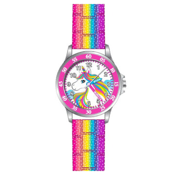 Orologio solo tempo Disney Time Teacher Unicorn da bambina