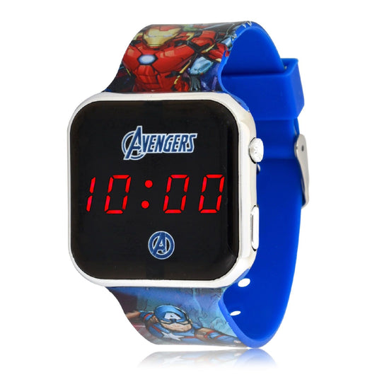 Orologio digitale Disney Avengers LED da bambino AVG4706-1