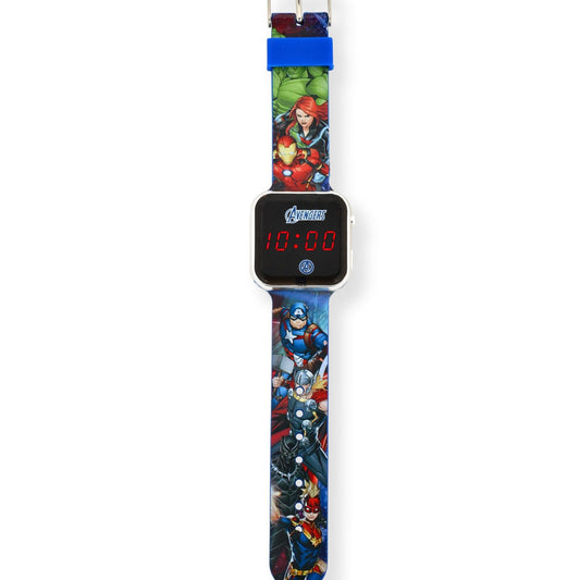 Orologio digitale Disney Avengers LED da bambino AVG4706-2