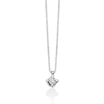 Collana Miluna Collier Punto Luce da donna