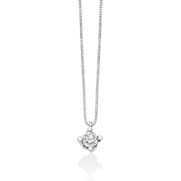 Collana Miluna Collier Punto Luce da donna