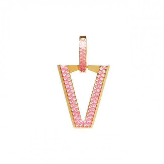 Orecchino singolo Valentina Ferragni Uali Zirconia Pink da donna