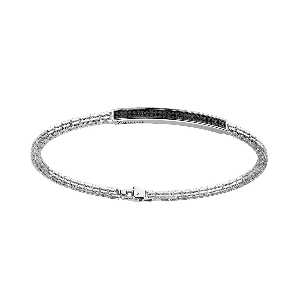 Bracciale Uomo In Argento Gioielli Zancan Insignia 925 | EXB595