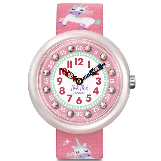 Orologio Solo tempo Flik Flak Carry Over and Core Collection da bambina