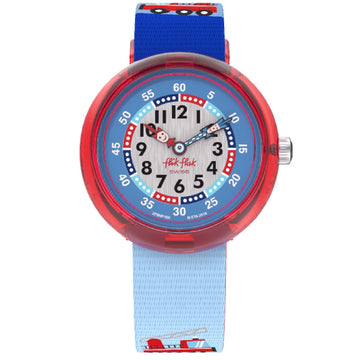 Orologio solo tempo Flik Flak Firetruck da bambino