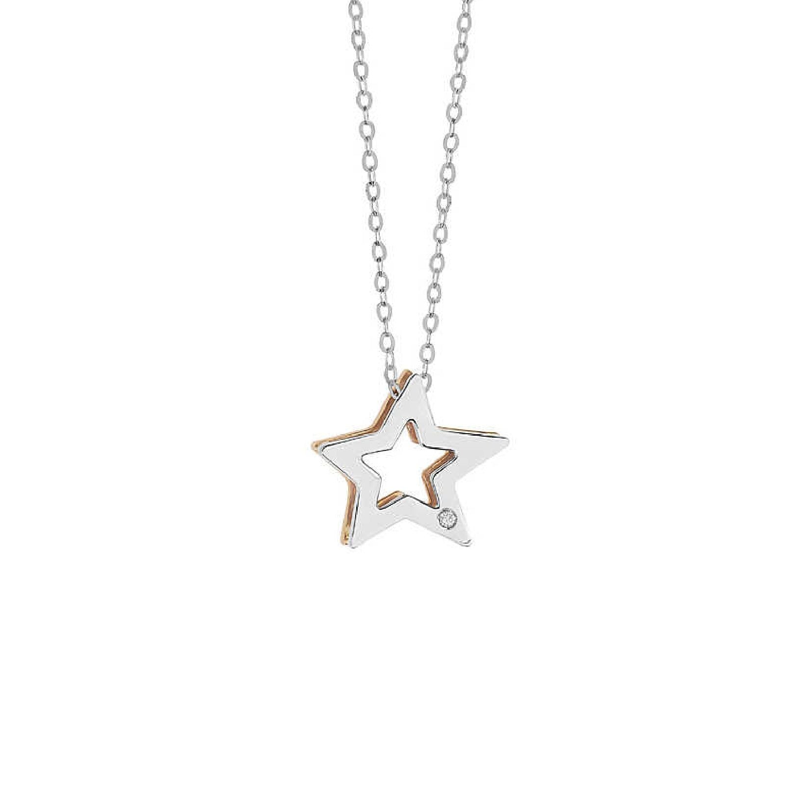 Collana Comete Stella da donna GLB1449-1