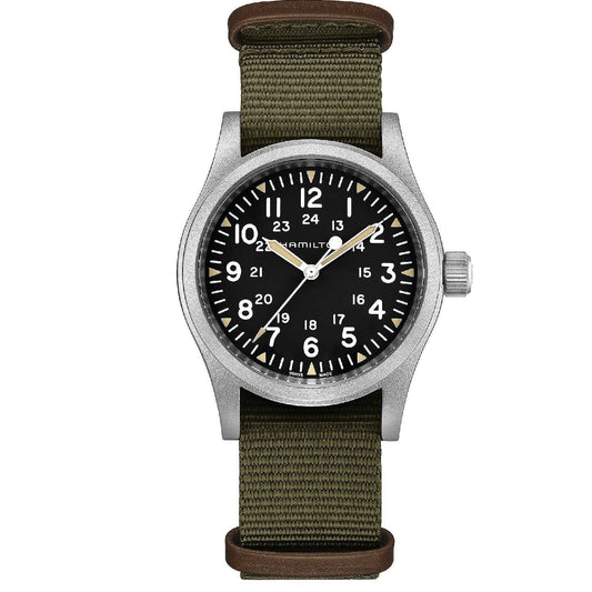 Orologio meccanico Hamilton Khaki Field da uomo H69439931-1