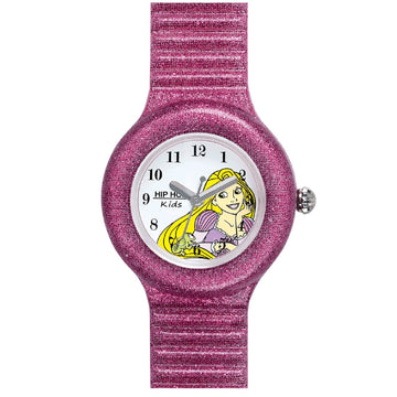 Orologio solo tempo Hip Hop Sparkling Princess da bambina HWU1003-1