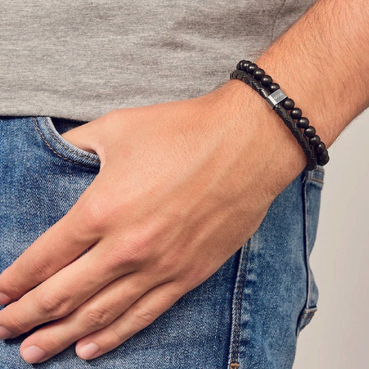 Bracciale Fossil Mens Vintage Casual da uomo