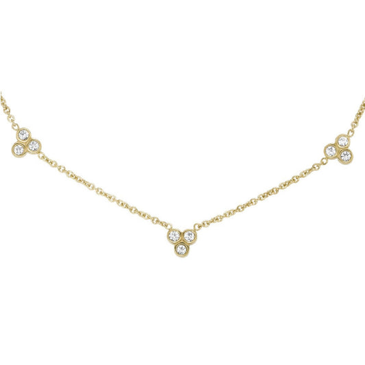 Collana Fossil Sadie Trio Glitz da donna