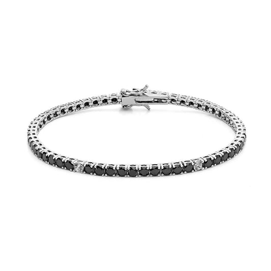 Bracciale Comete Tennis Argento da uomo